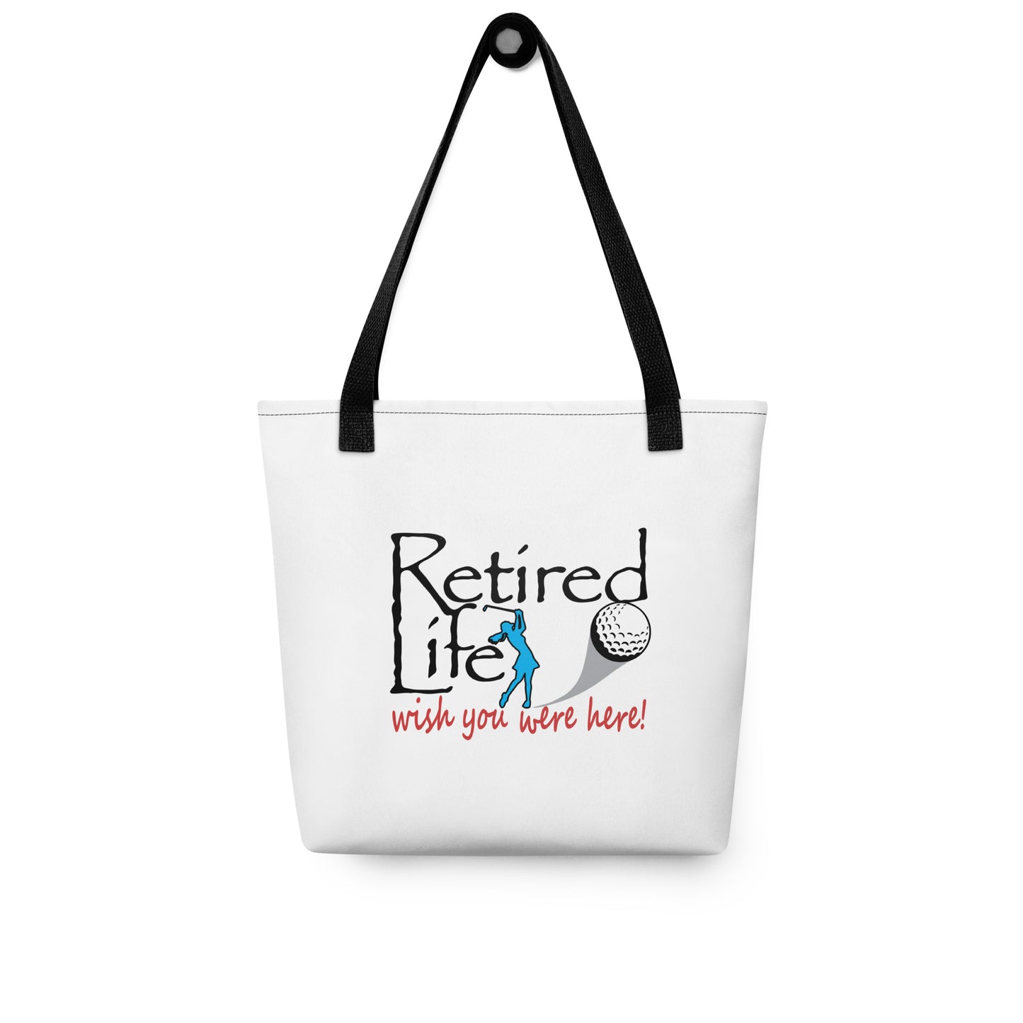 Tote bag Lady Golfer