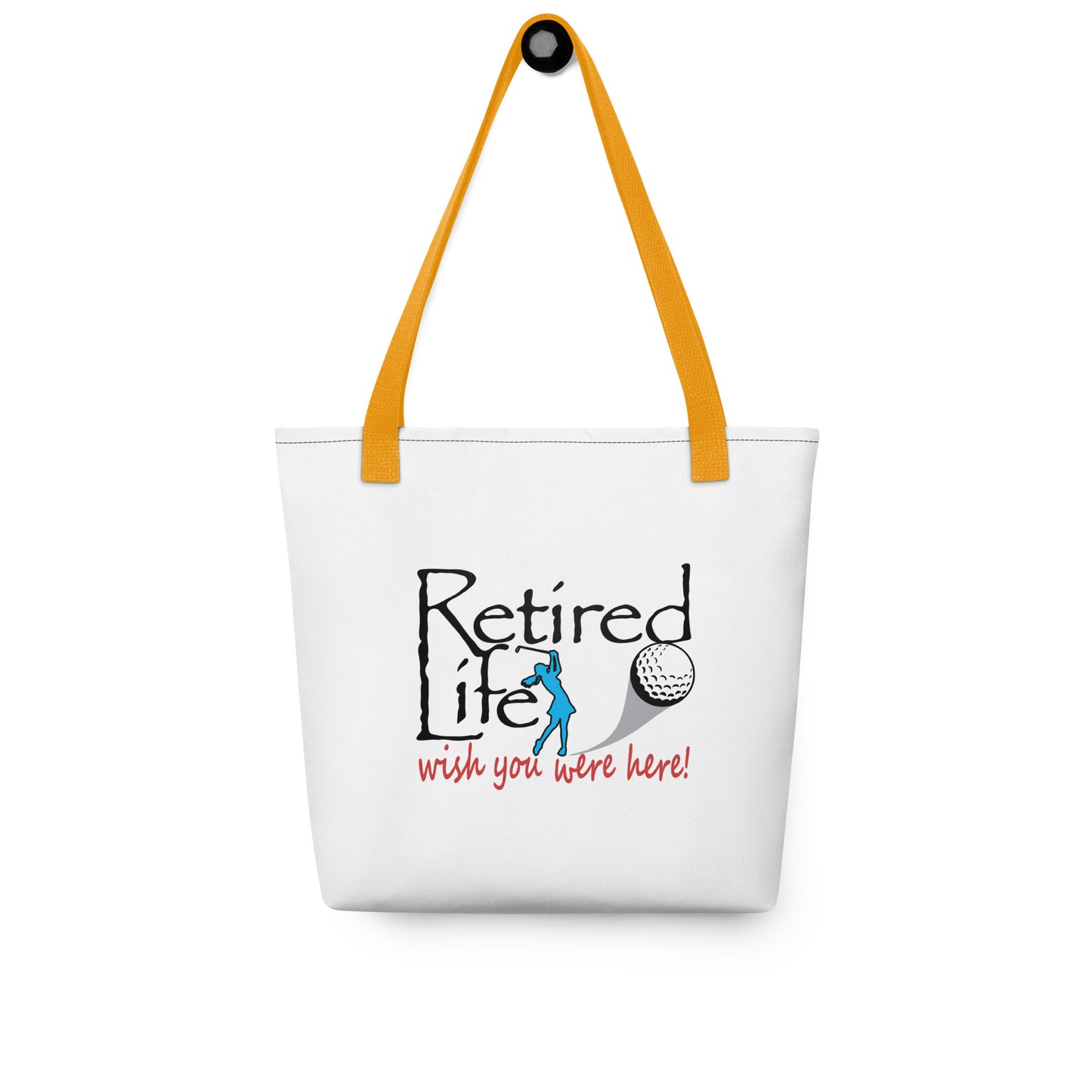 Tote bag Lady Golfer