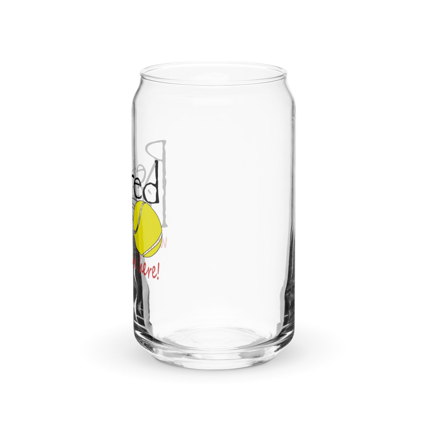 Can-shaped glass Tennis