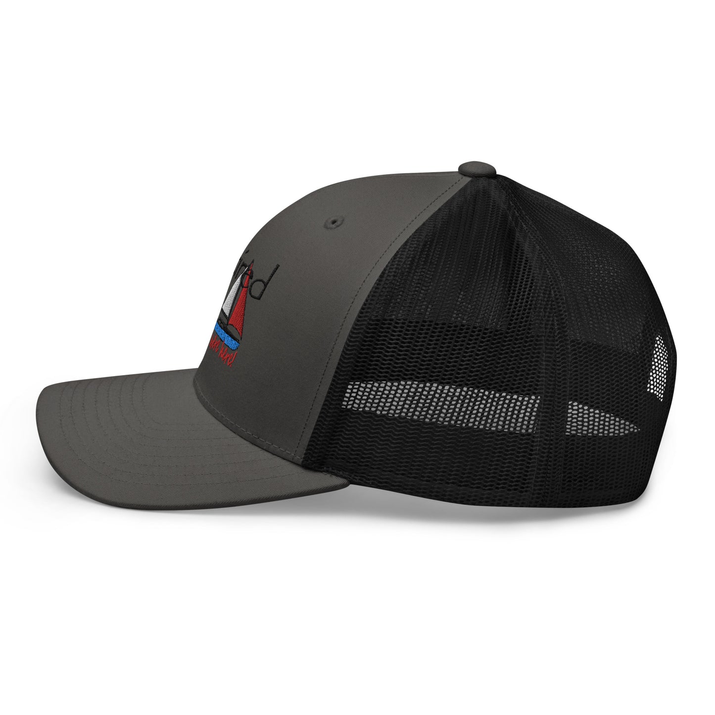Trucker Cap Sailboat