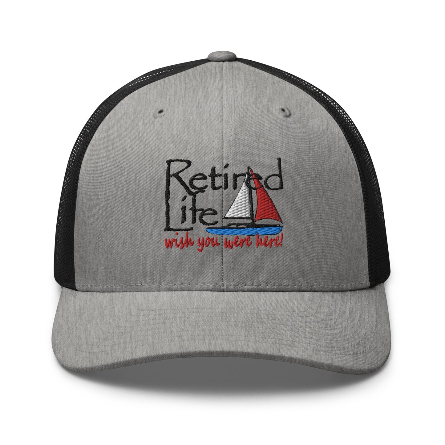Trucker Cap Sailboat