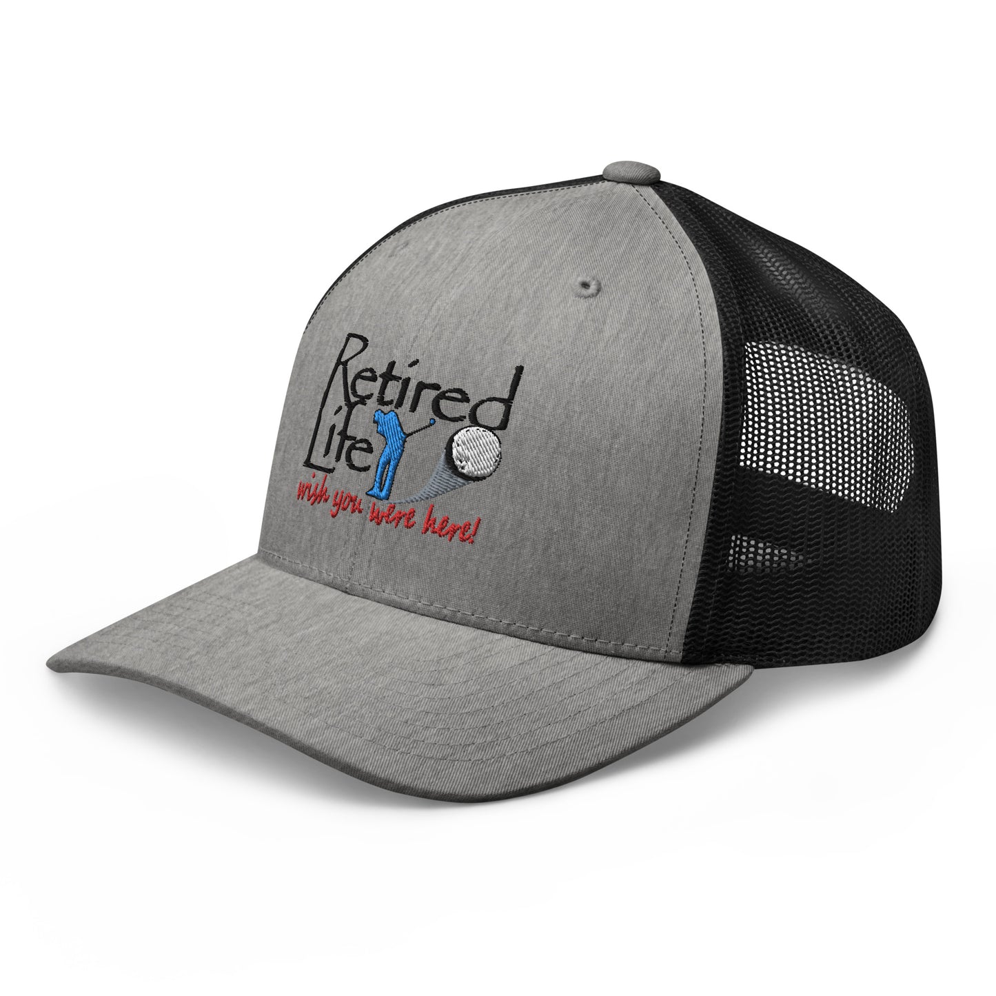 Trucker Cap Man Golfer