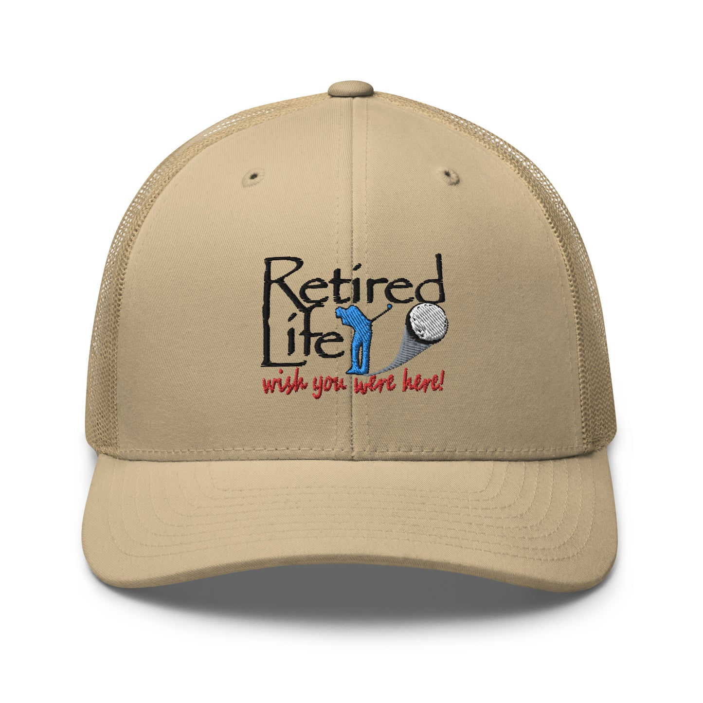 Trucker Cap Man Golfer