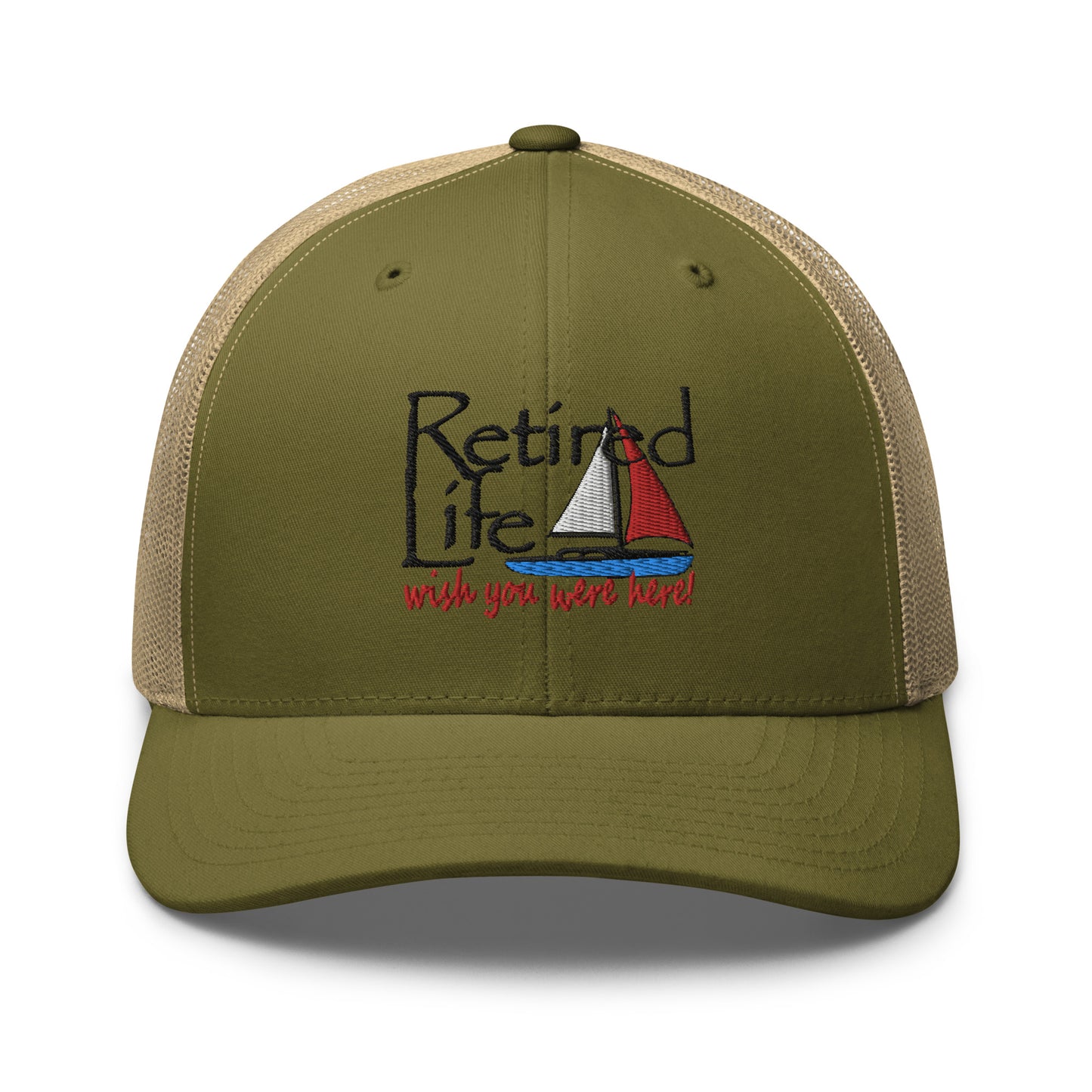 Trucker Cap Sailboat