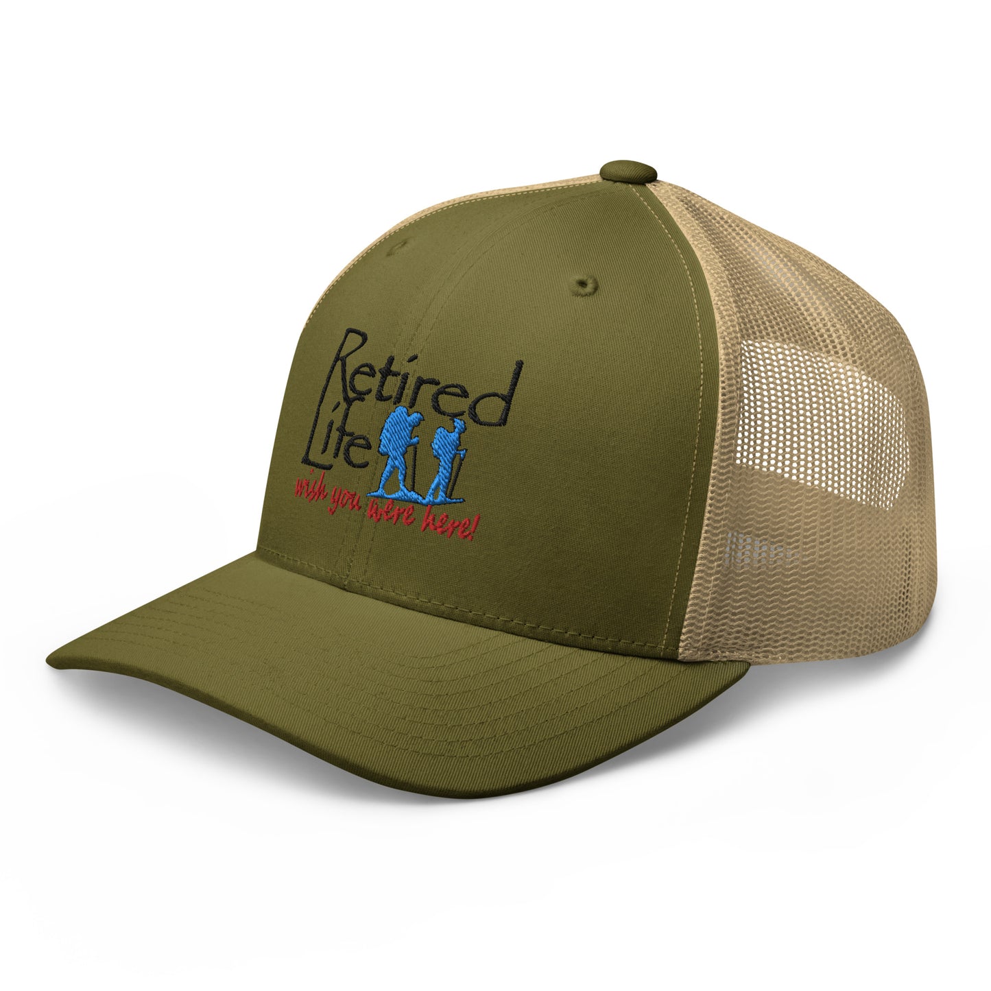 Trucker Cap Hiking Couple