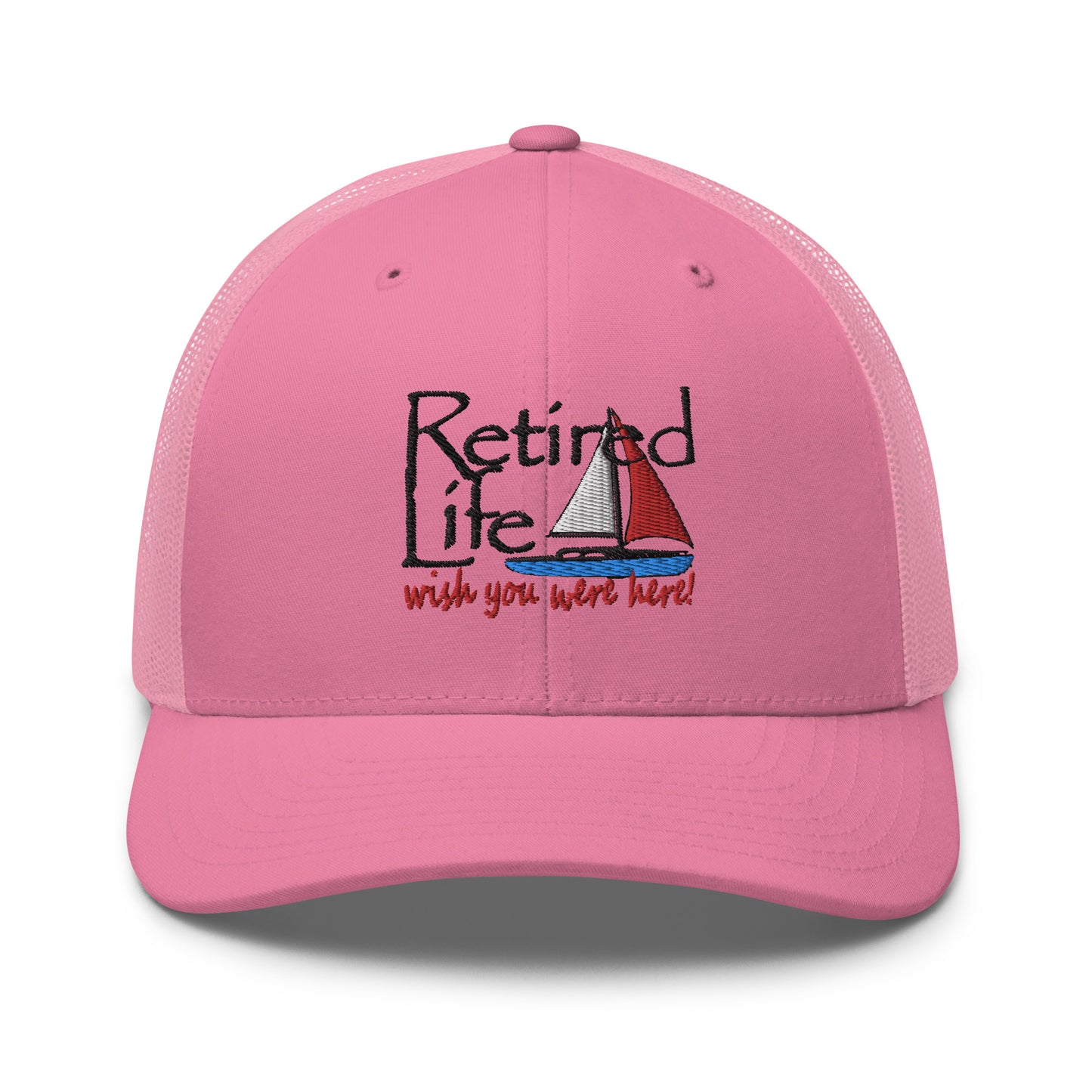 Trucker Cap Sailboat