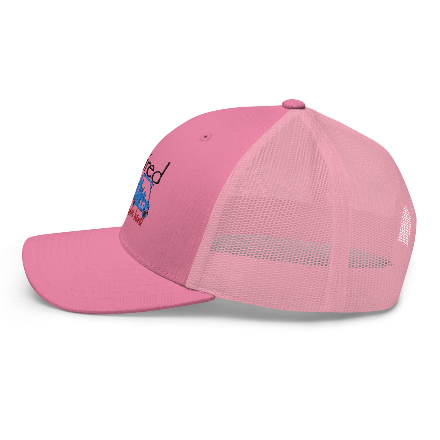 Trucker Cap Golf Cart Couple