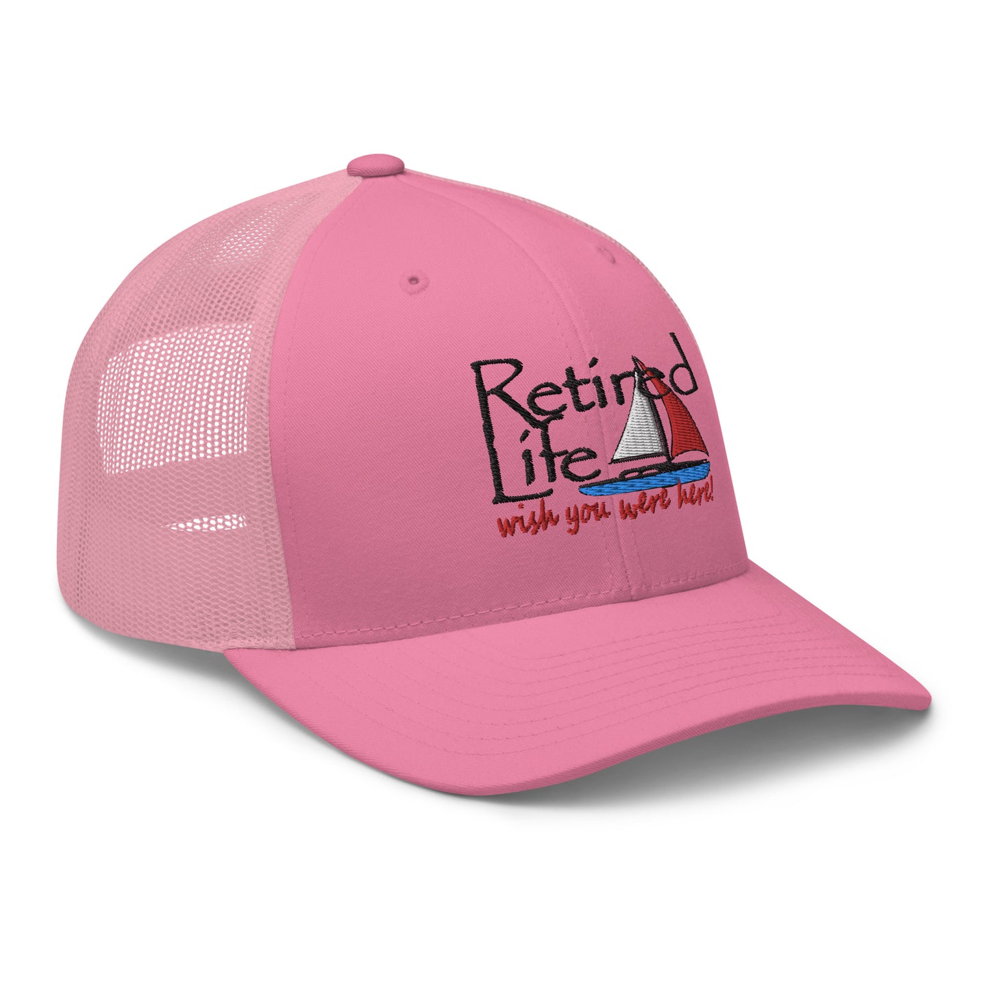 Trucker Cap Sailboat
