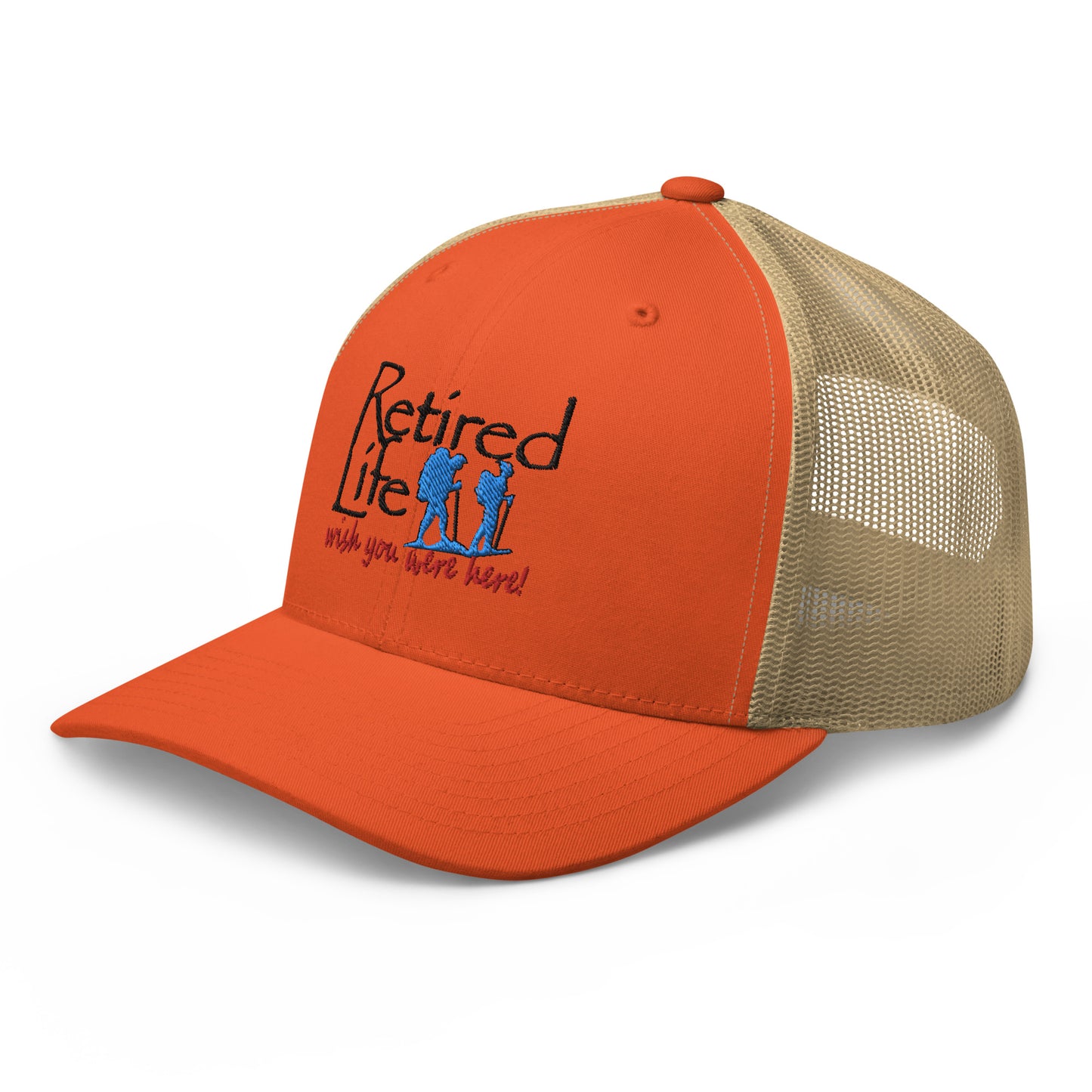 Trucker Cap Hiking Couple