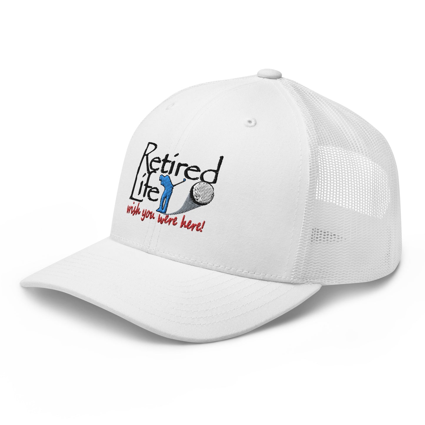 Trucker Cap Man Golfer