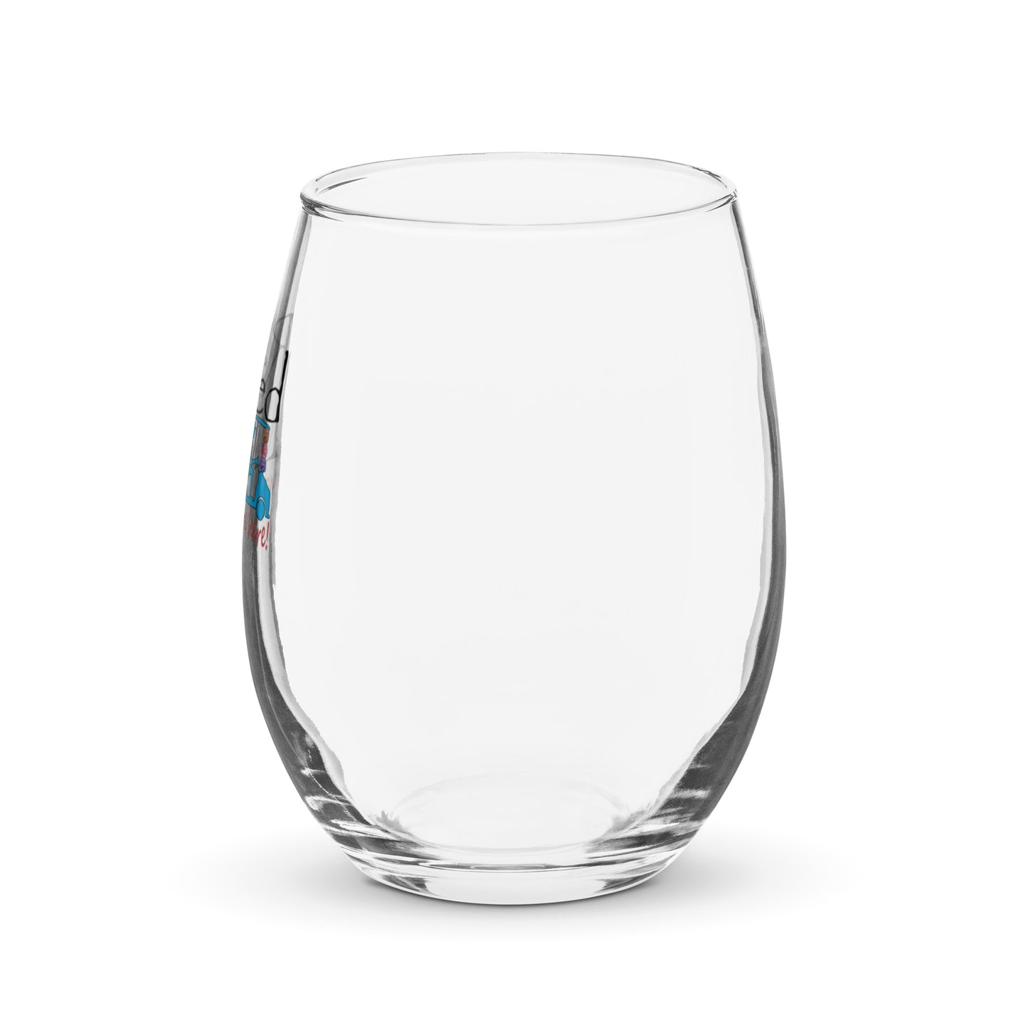 Stemless wine glass Cart - Loofahs