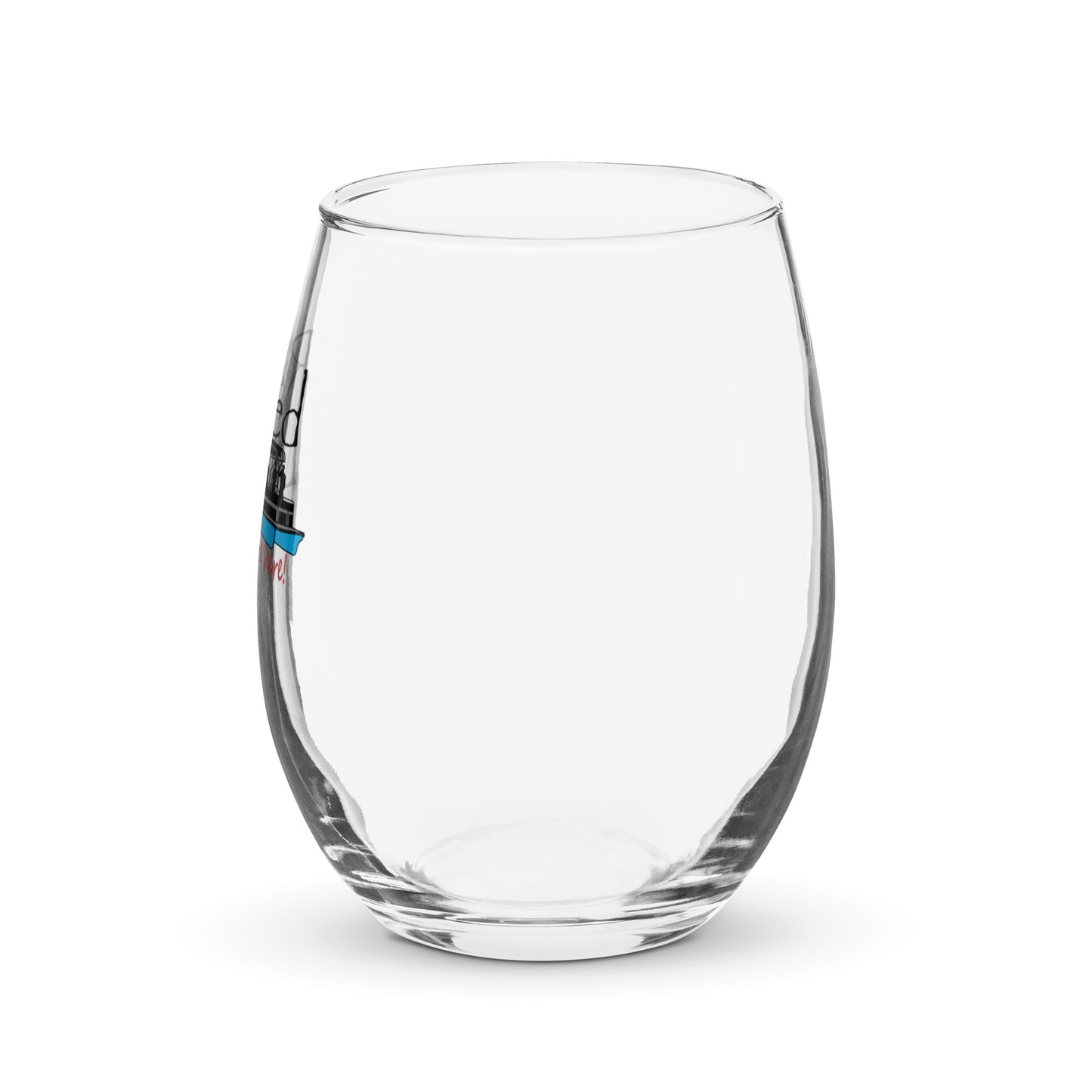 Stemless wine glass Pontoon Boat