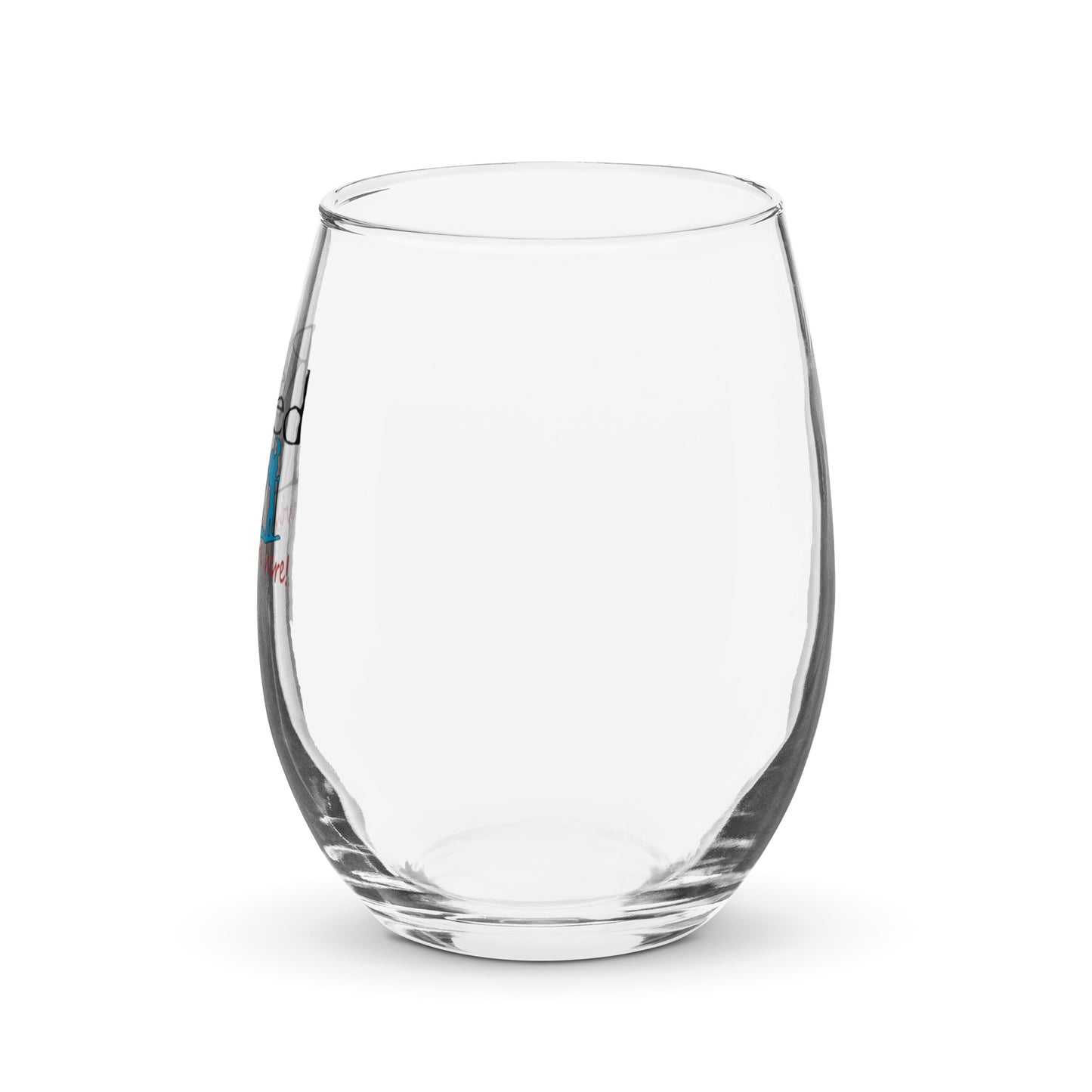 Stemless wine glass Hiking Couple
