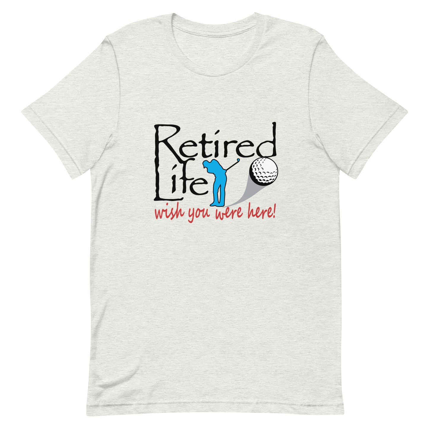 Unisex t-shirt Man Golfer