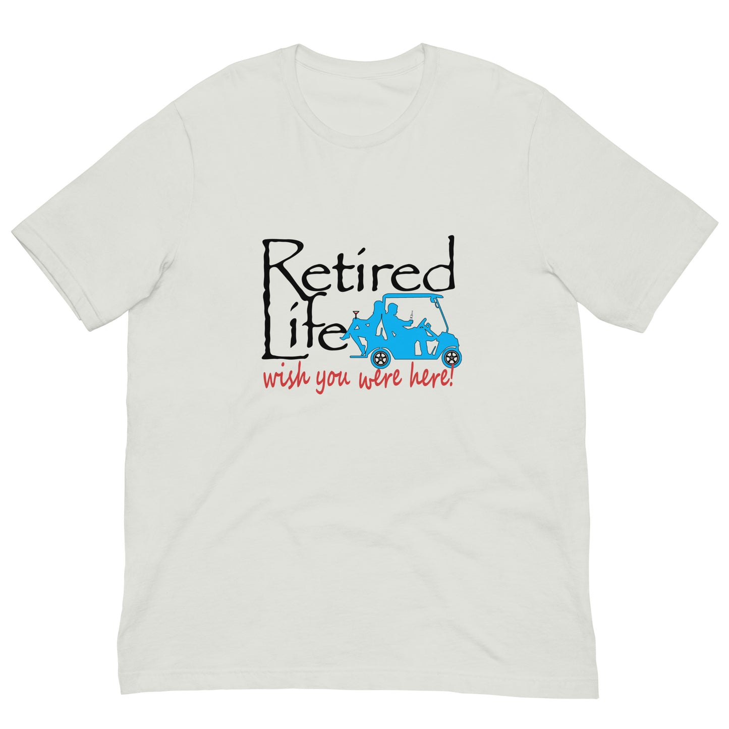 Unisex t-shirt Golf Cart Couple