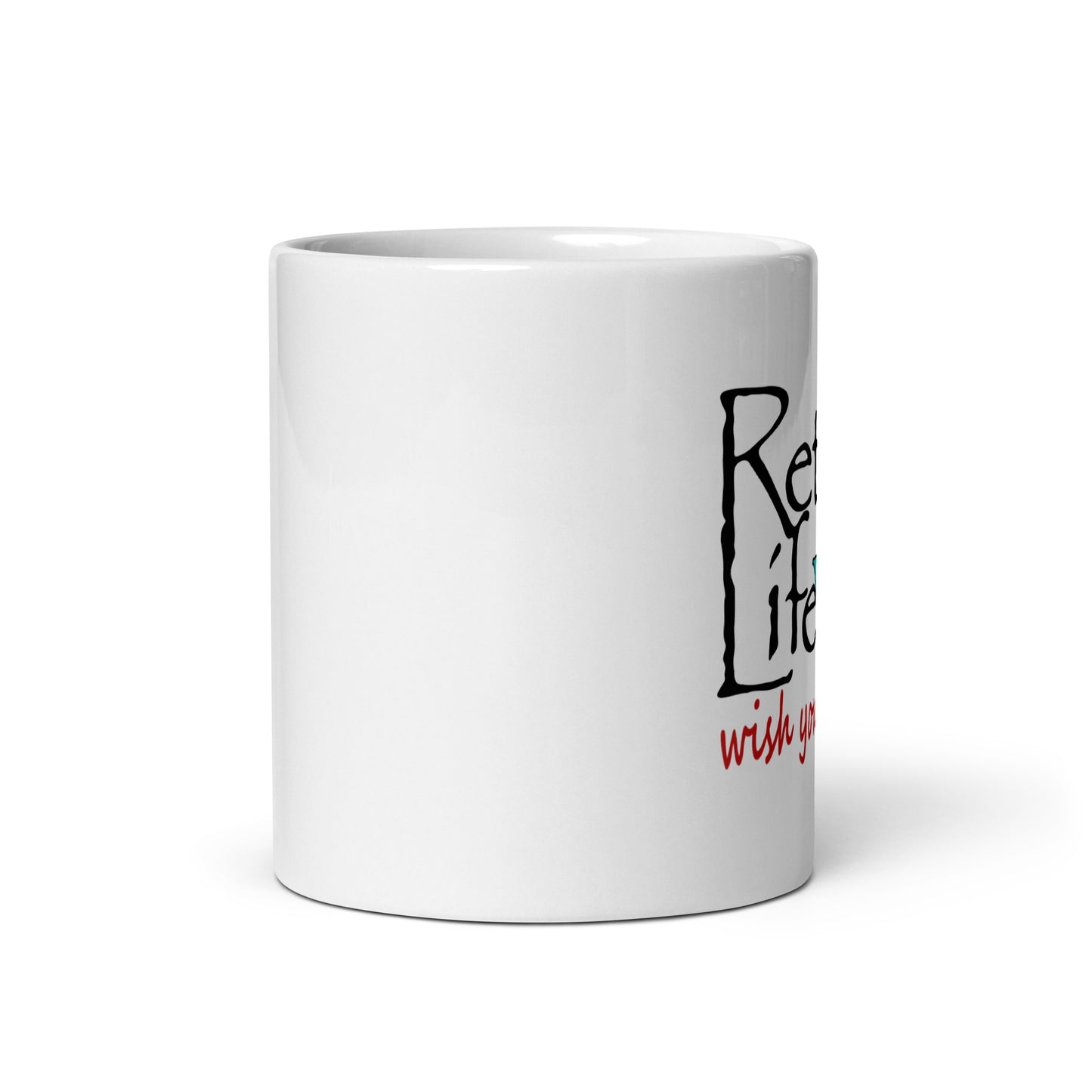 White glossy mug Center Console Boat