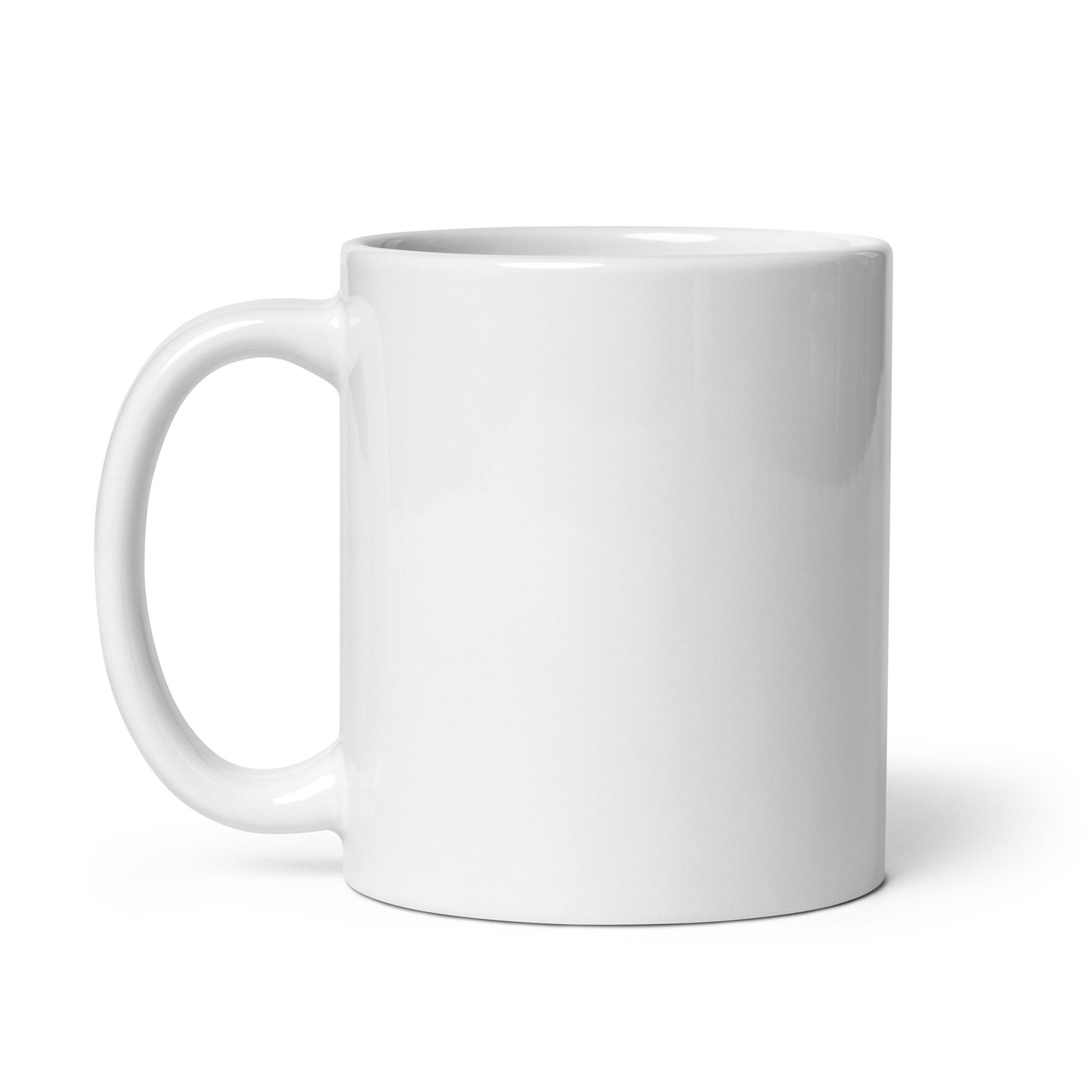 White glossy mug Travel Trailer