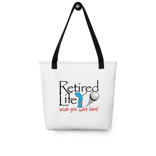 Tote bag Man Golfer