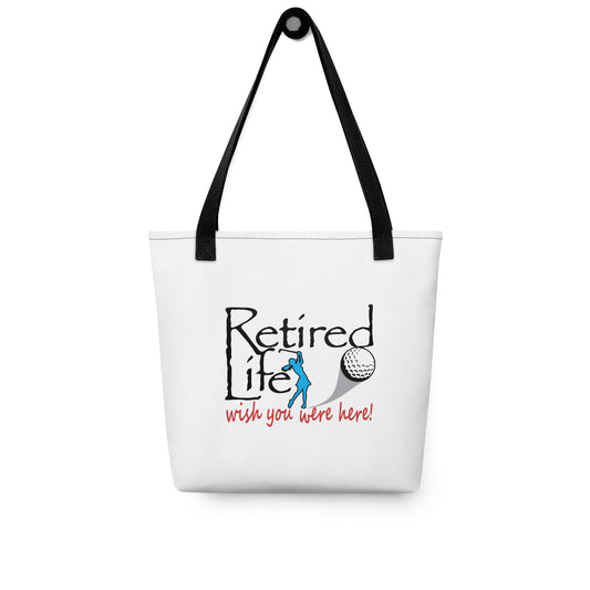 Tote bag Lady Golfer