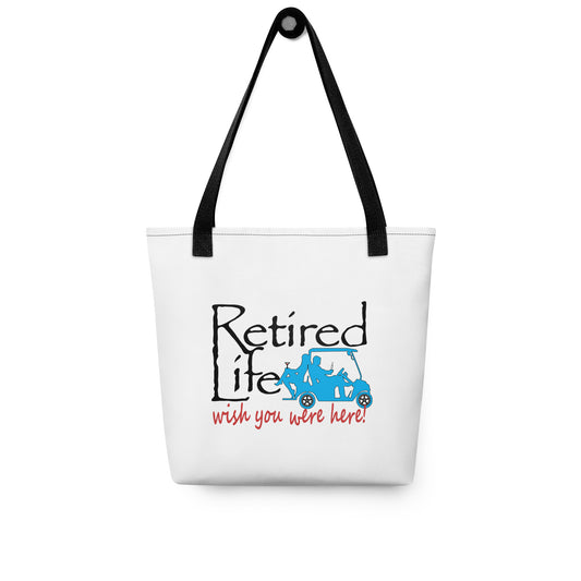 Tote bag Golf Cart Couple