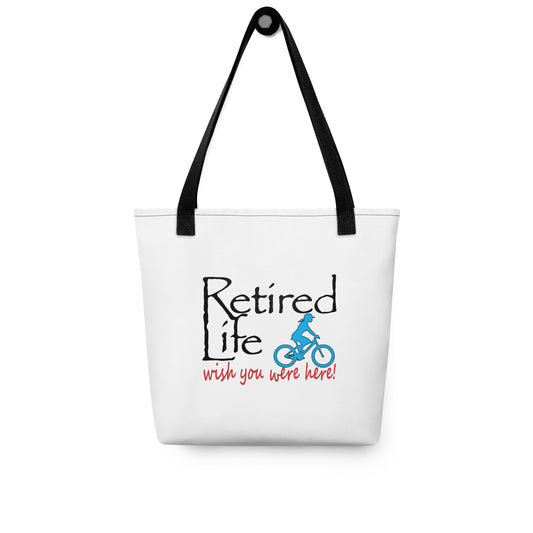 Tote bag Mountain Bike Lady