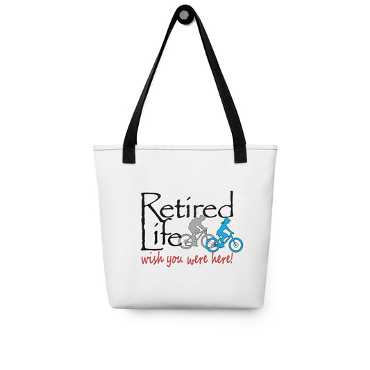 Tote bag Mountain Bike Couple