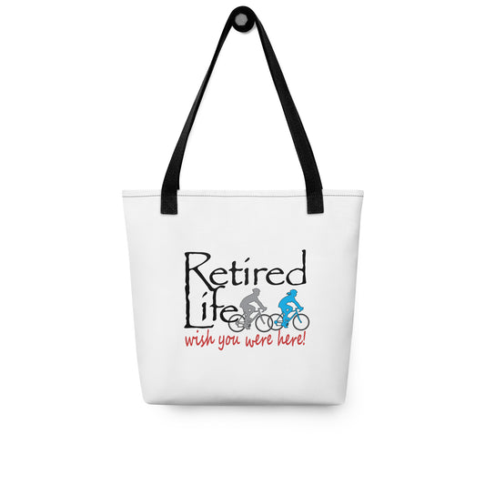 Tote bag Road Bike Couple