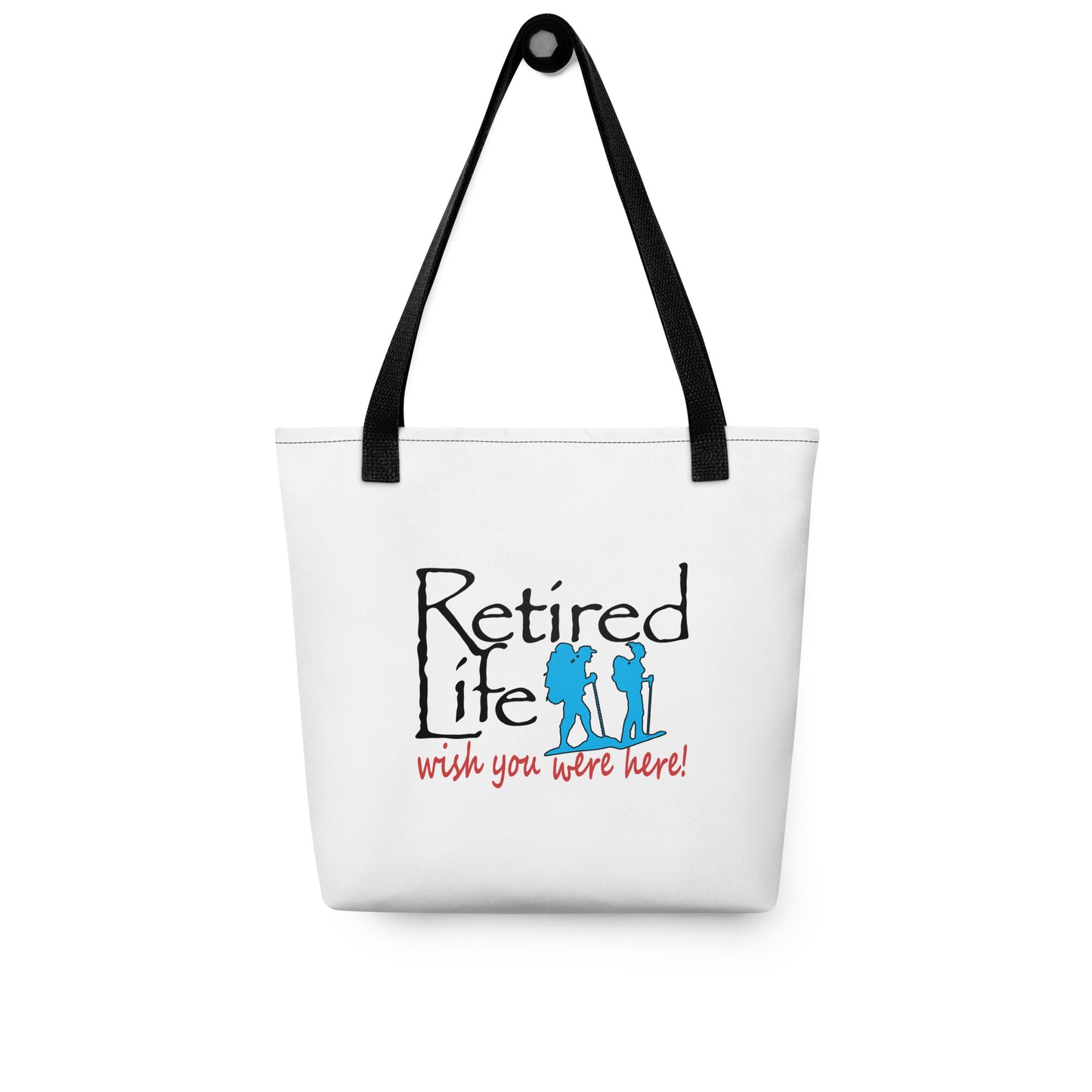 Tote bag Hiking Couple
