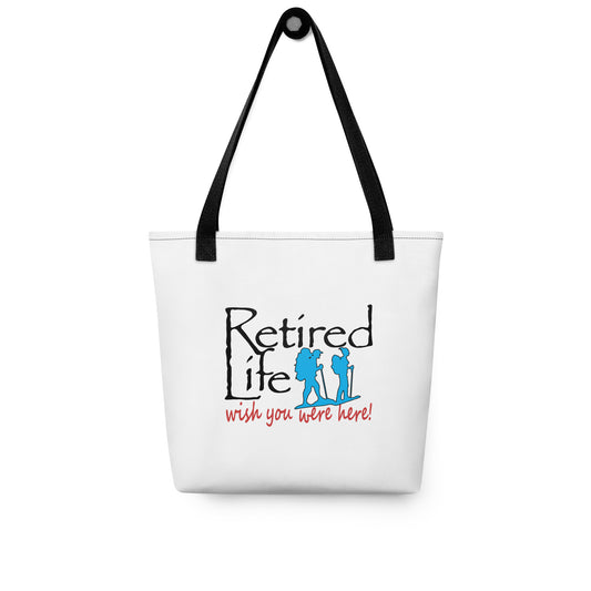 Tote bag Hiking Couple