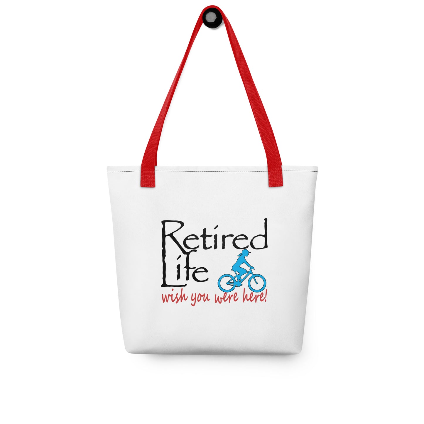 Tote bag Mountain Bike Lady