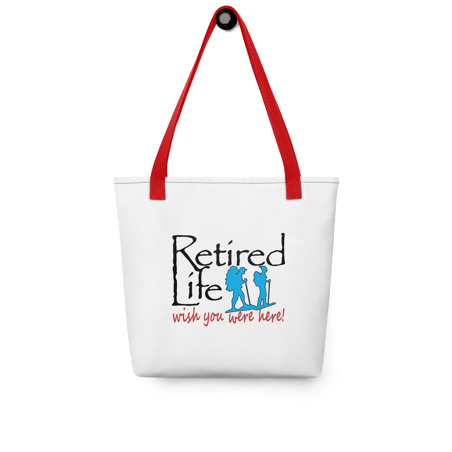 Tote bag Hiking Couple
