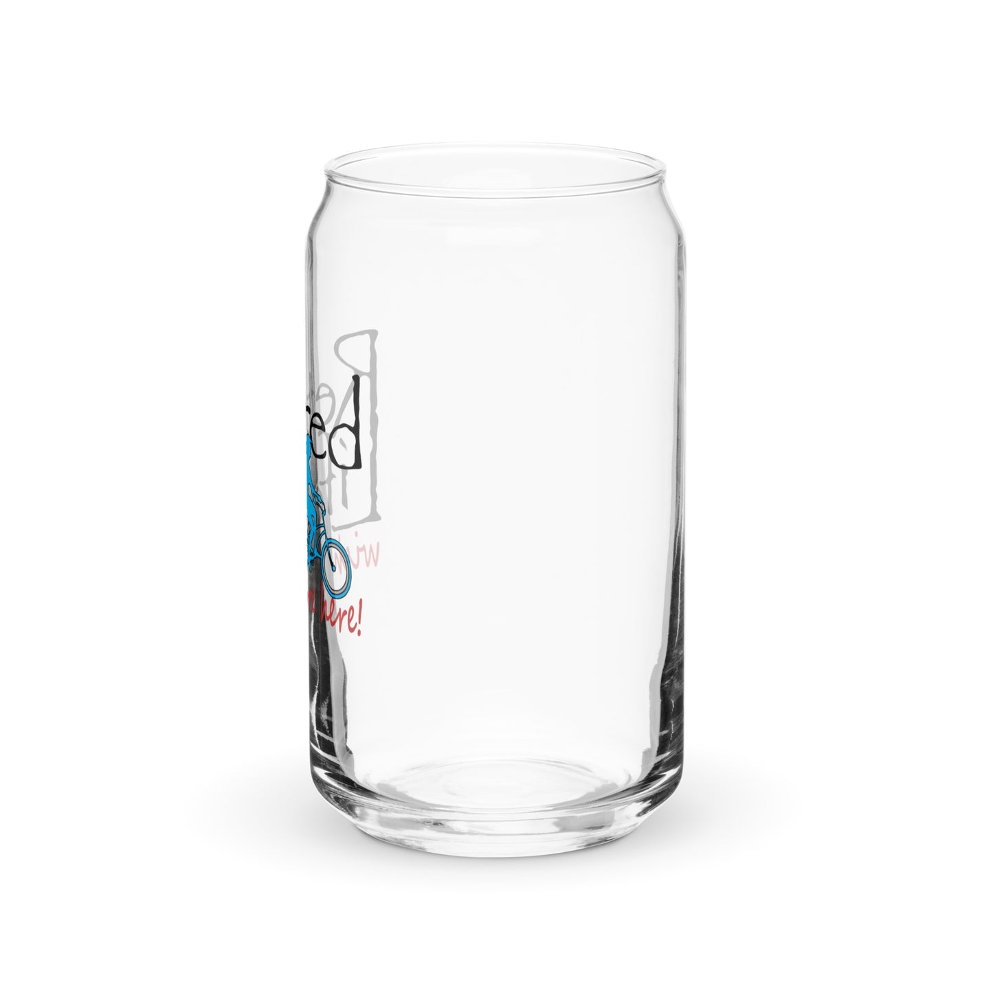 Can-shaped glass Beach Cruiser Lady