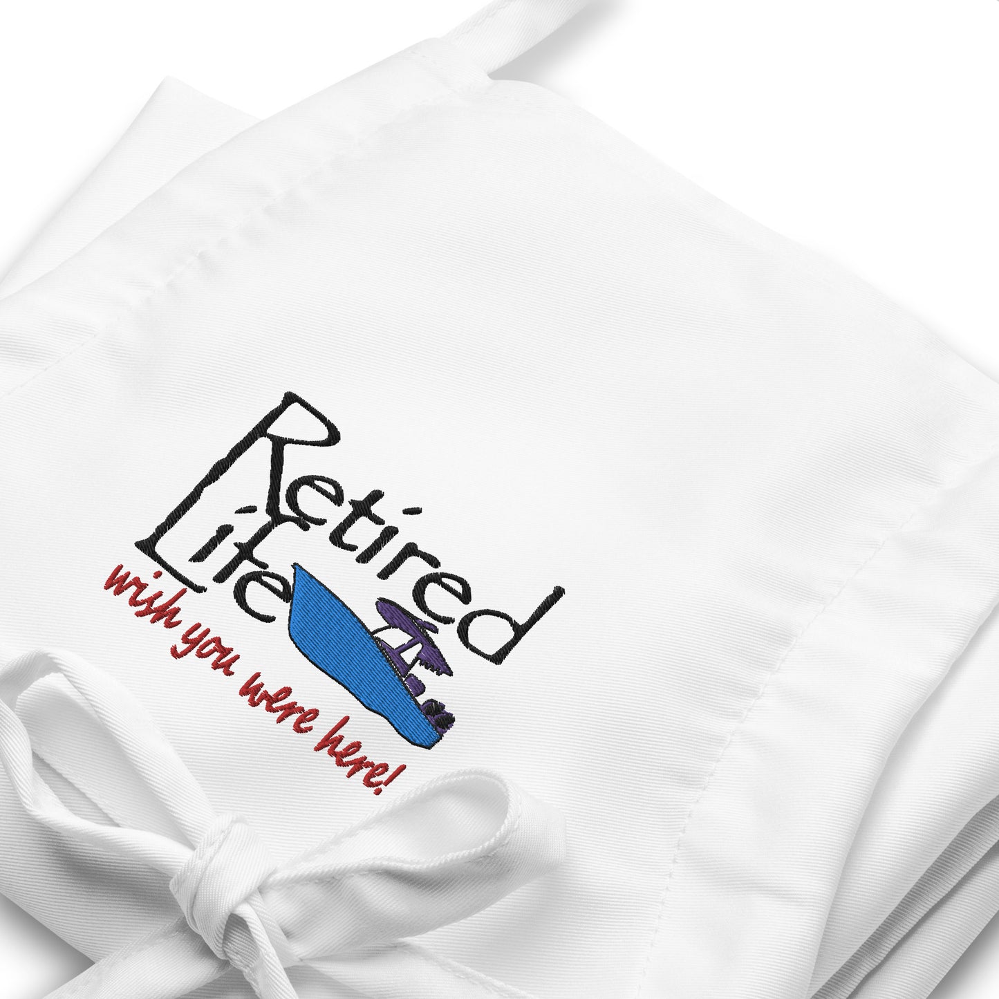 Embroidered Apron Center Console Boat
