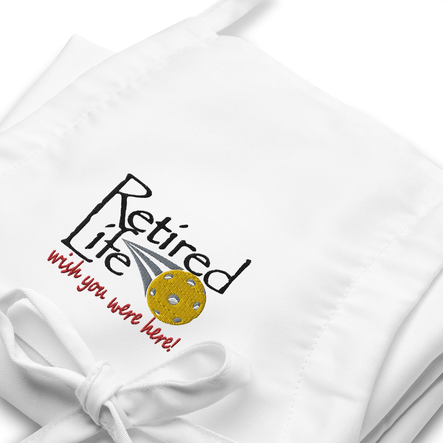 Embroidered Apron Pickleball