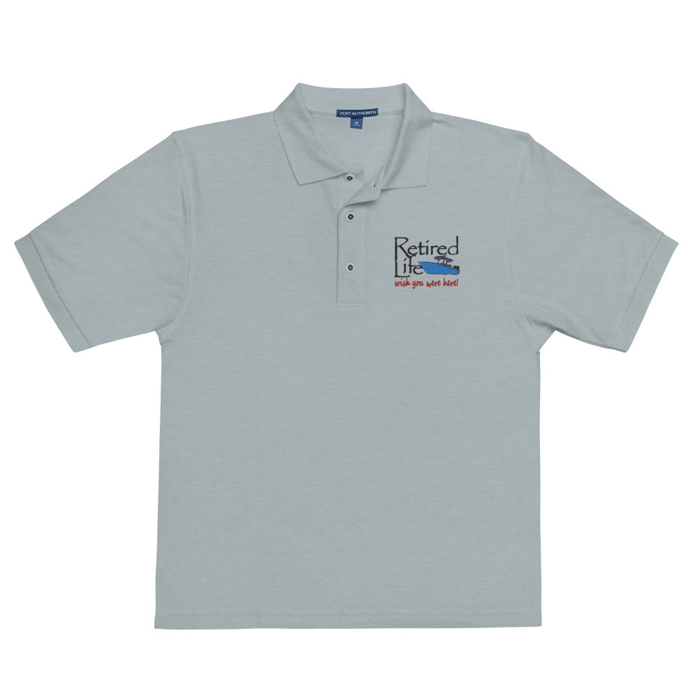 Men's Premium Polo Center Console Boat