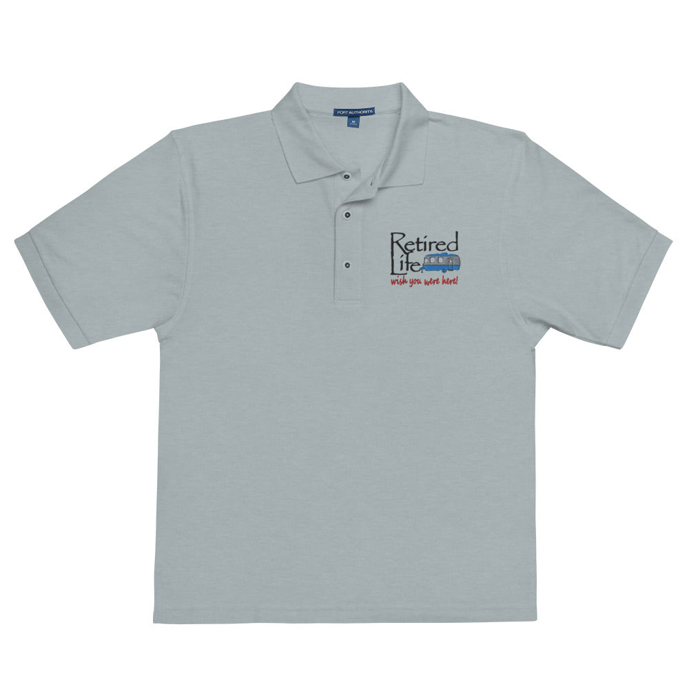 Men's Premium Polo Travel Trailer