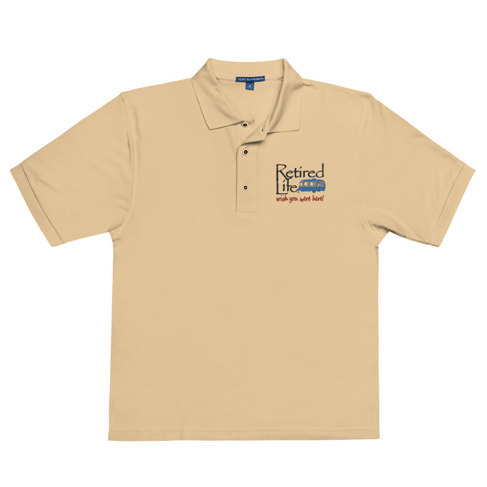 Men's Premium Polo Travel Trailer