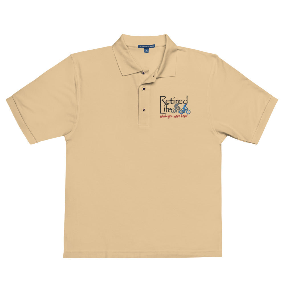 Men's Premium Polo Mountain Bike Couple