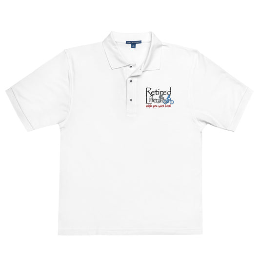 Men's Premium Polo Mountain Bike Couple