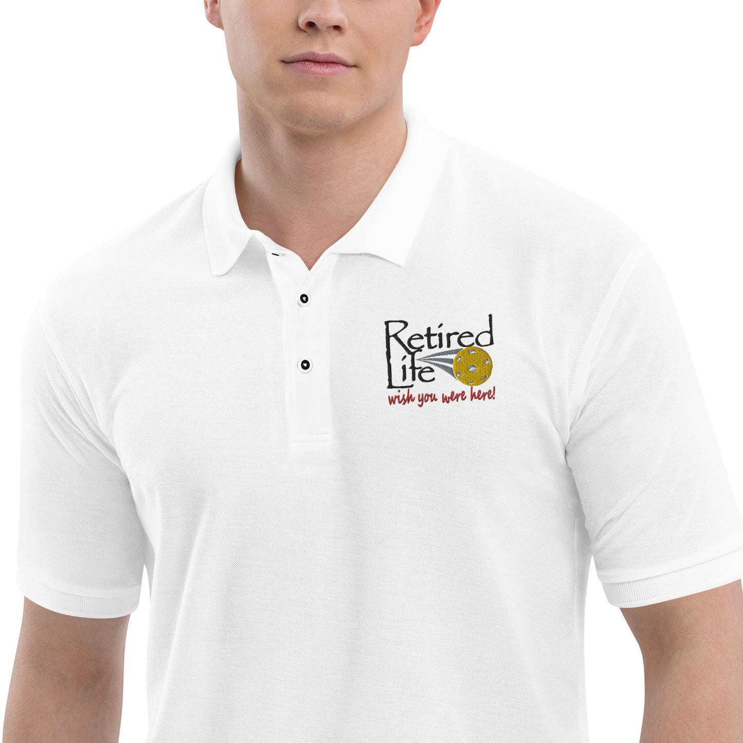 Men's Premium Polo Pickleball