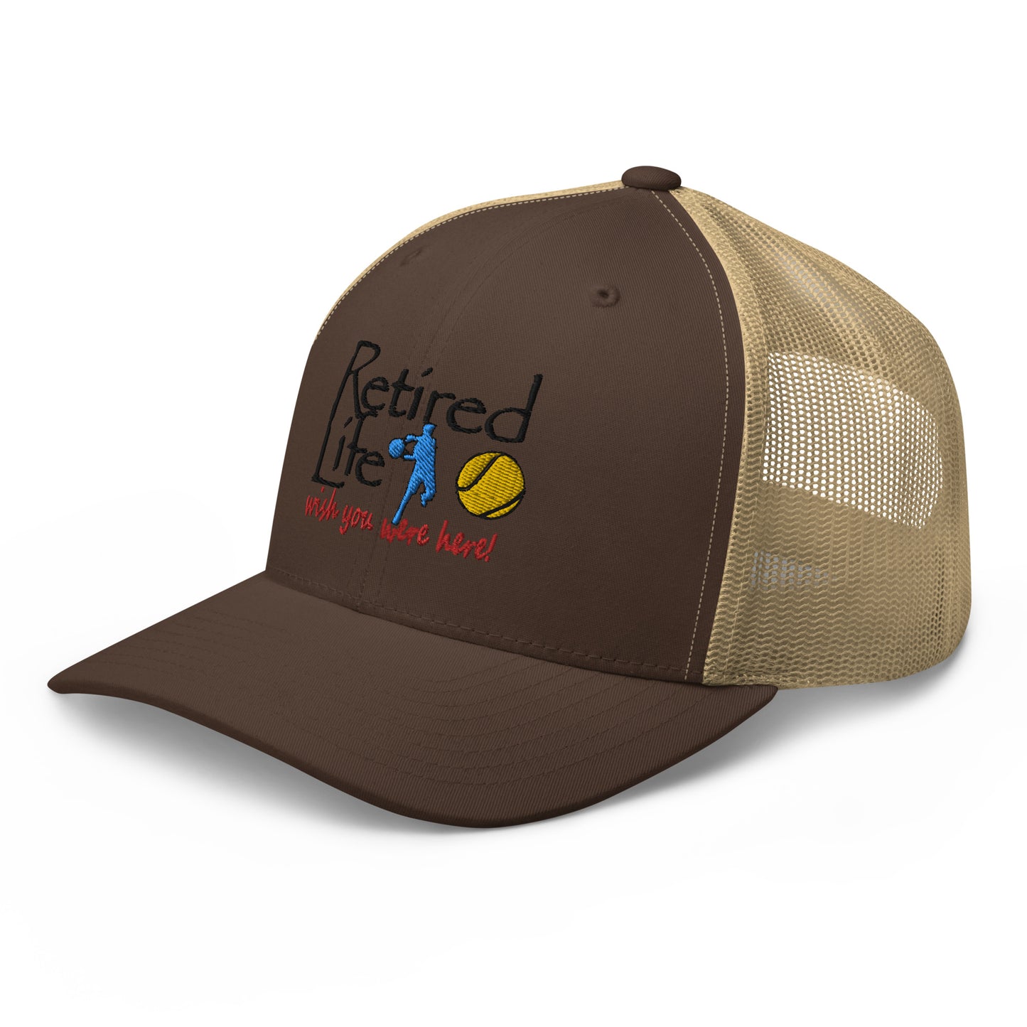 Trucker Cap Man Tennis