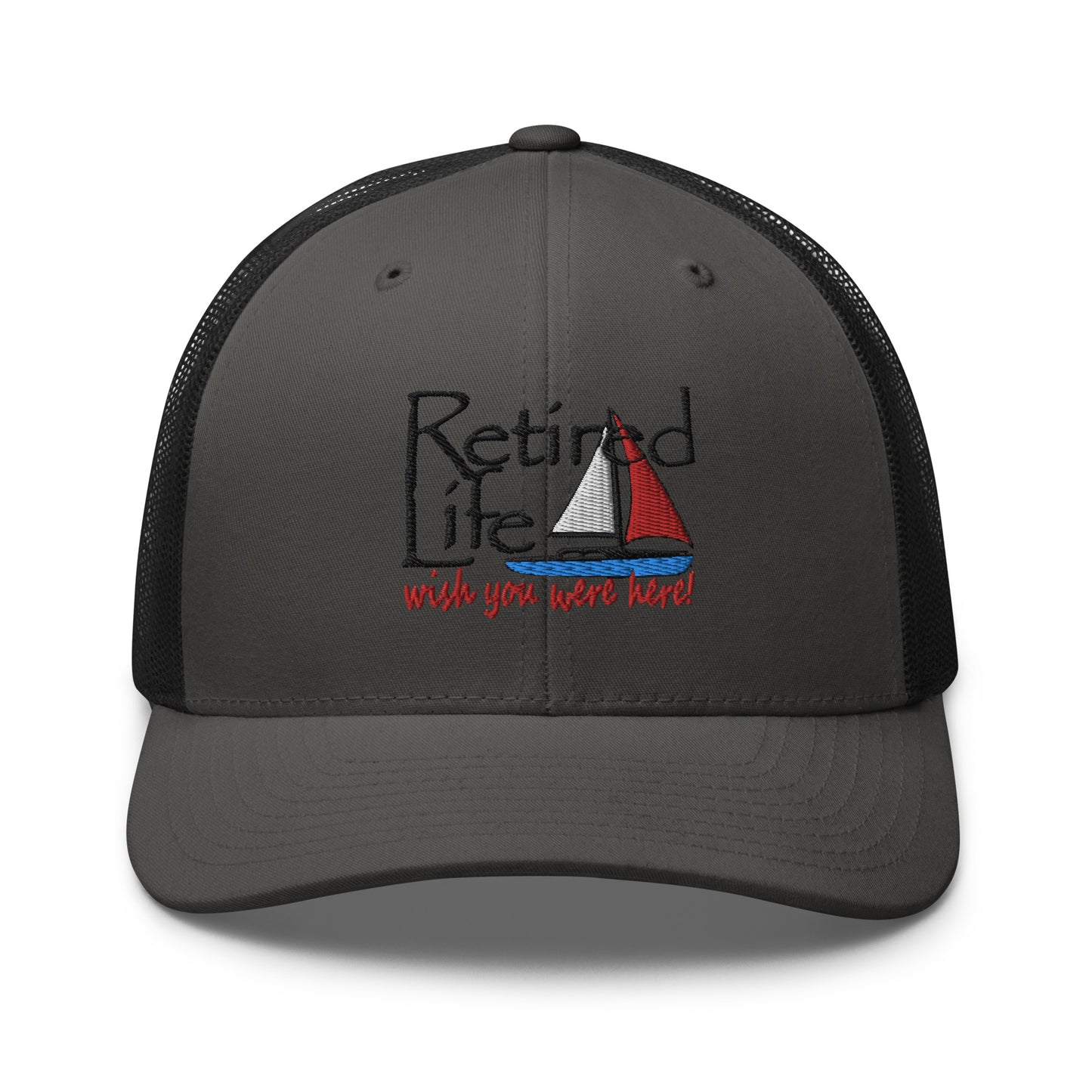 Trucker Cap Sailboat