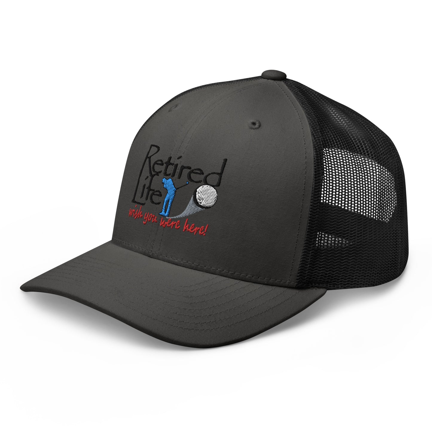 Trucker Cap Man Golfer