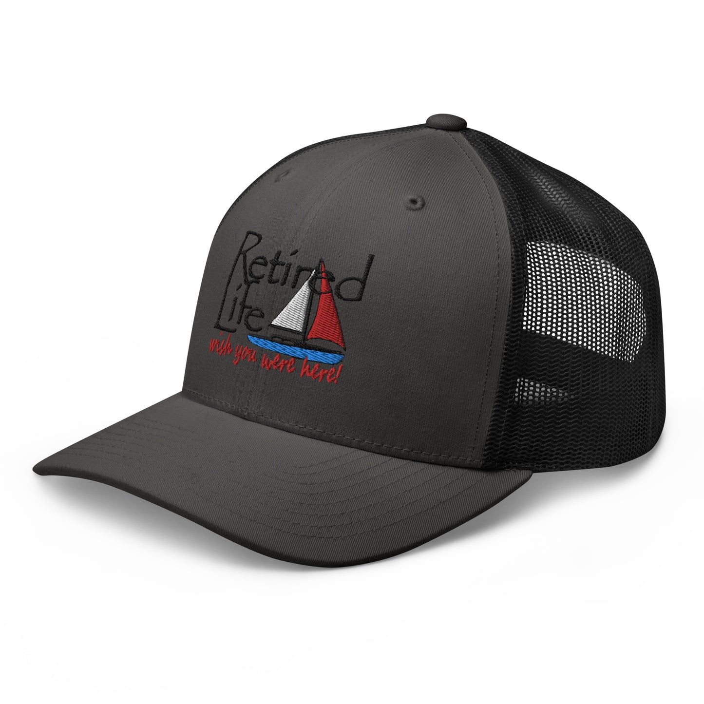 Trucker Cap Sailboat