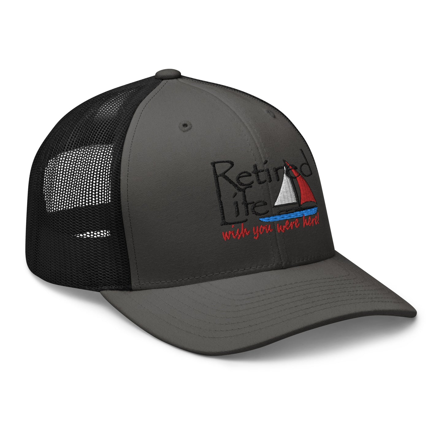 Trucker Cap Sailboat