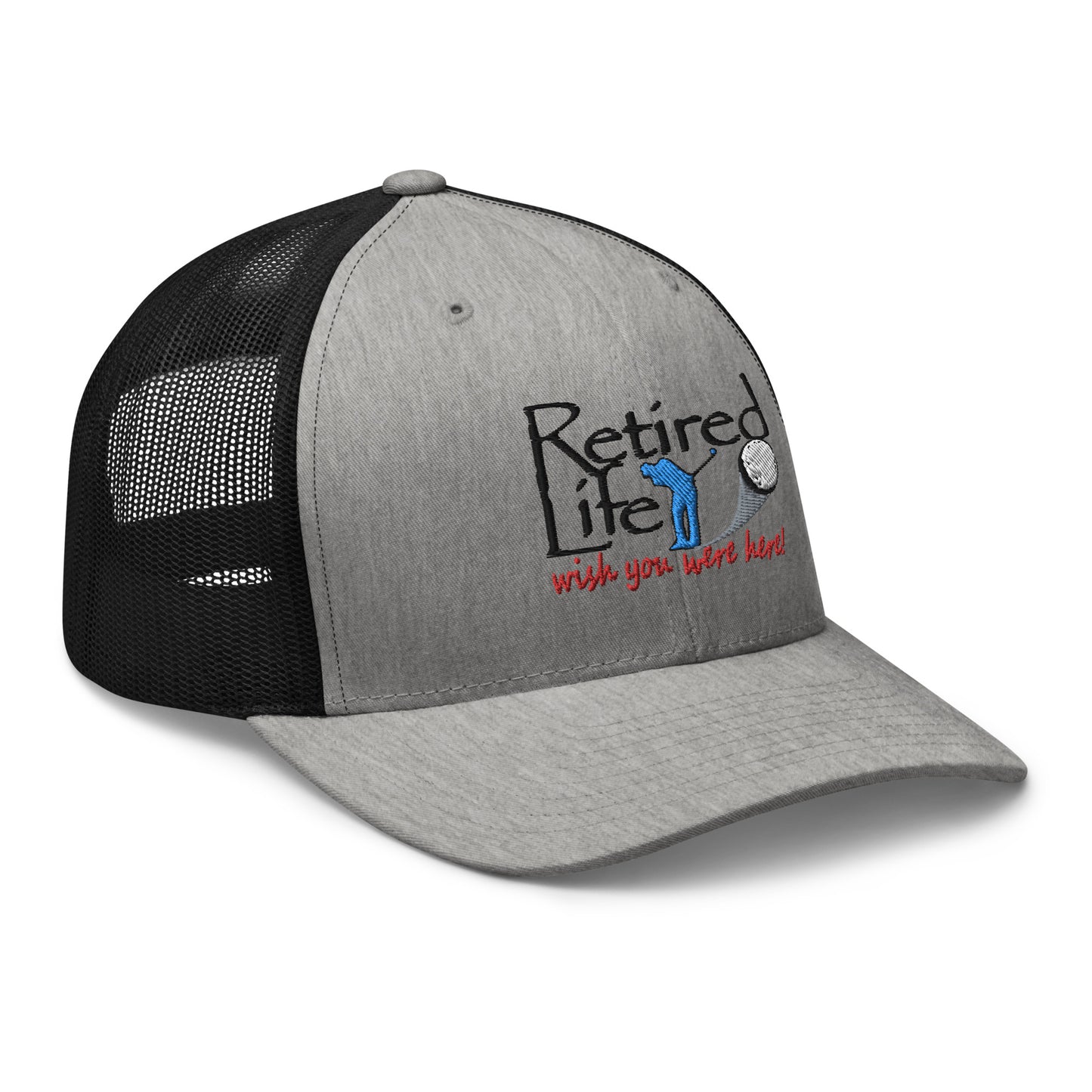 Trucker Cap Man Golfer