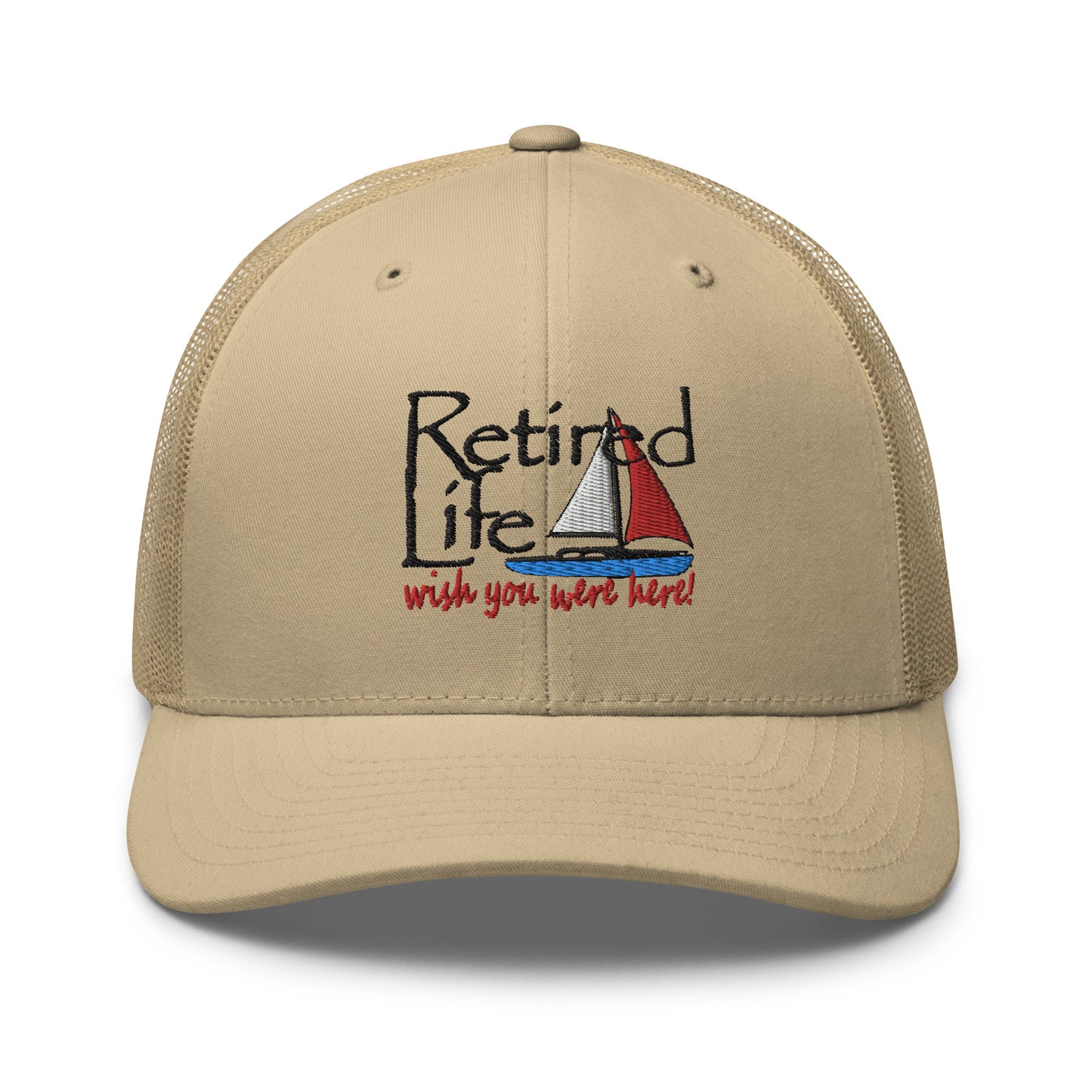 Trucker Cap Sailboat