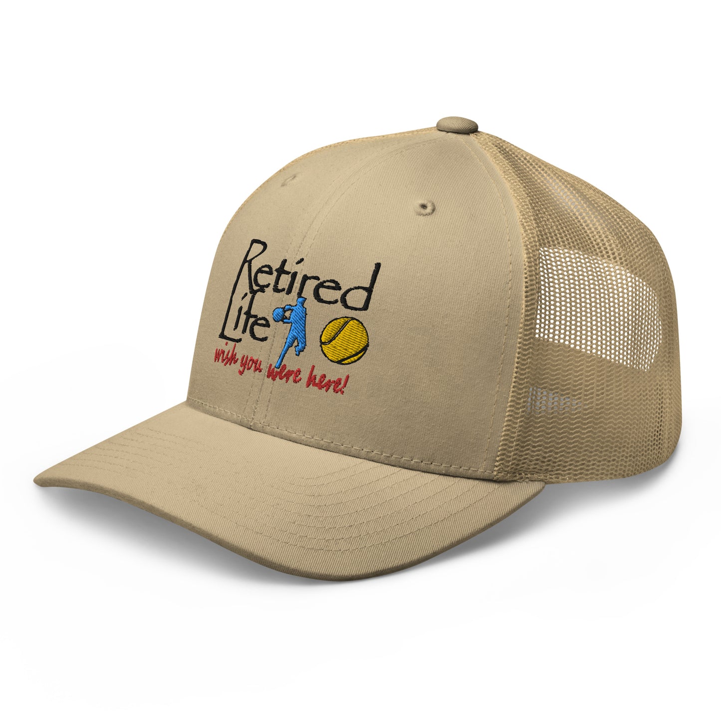 Trucker Cap Man Tennis