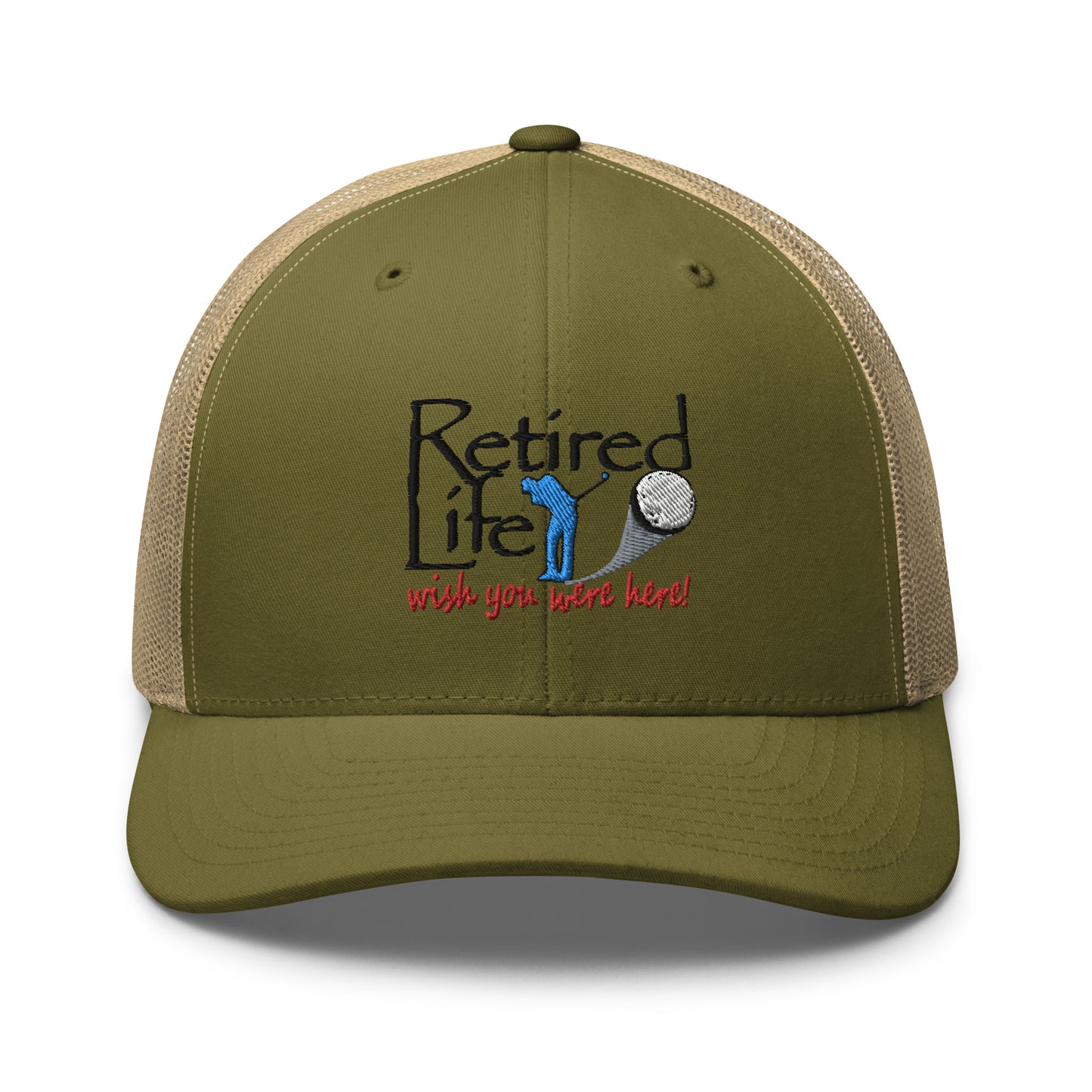 Trucker Cap Man Golfer