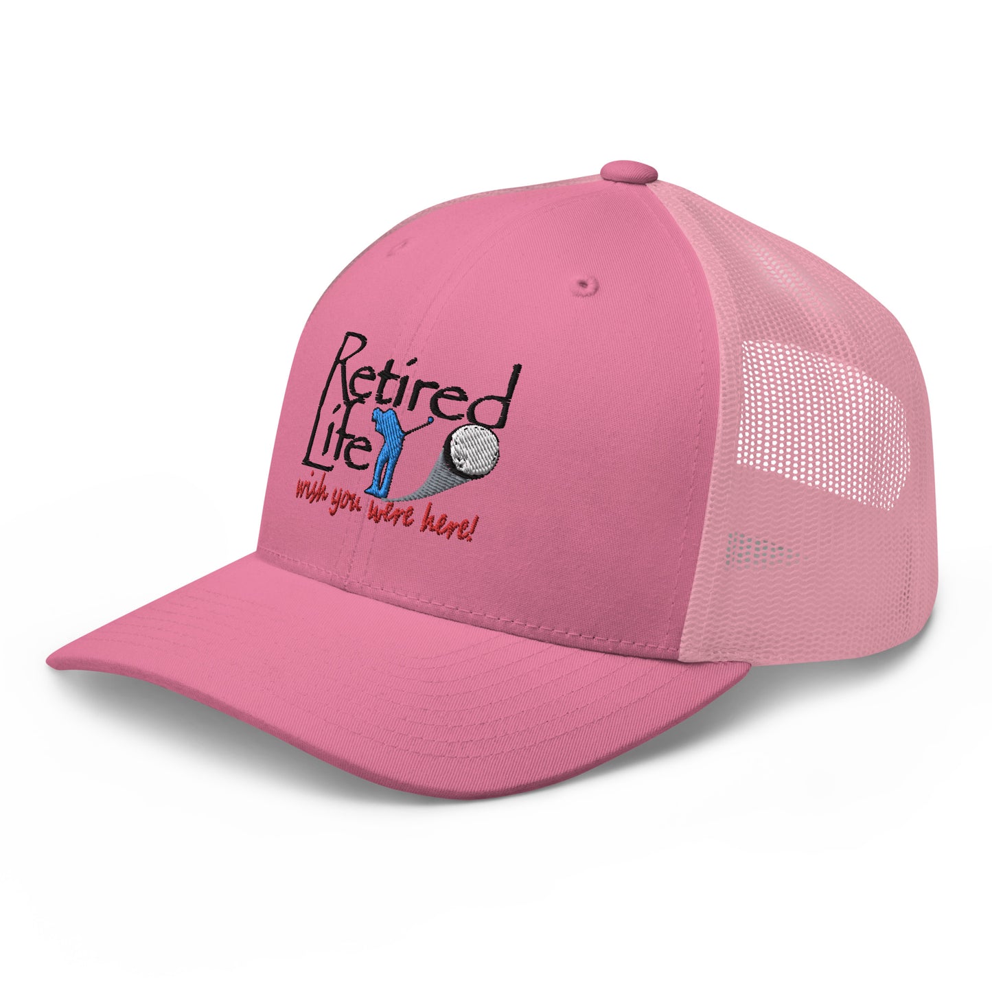 Trucker Cap Man Golfer